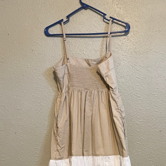 JCrew Color Block Tiered Dress - Picture 2 of 3